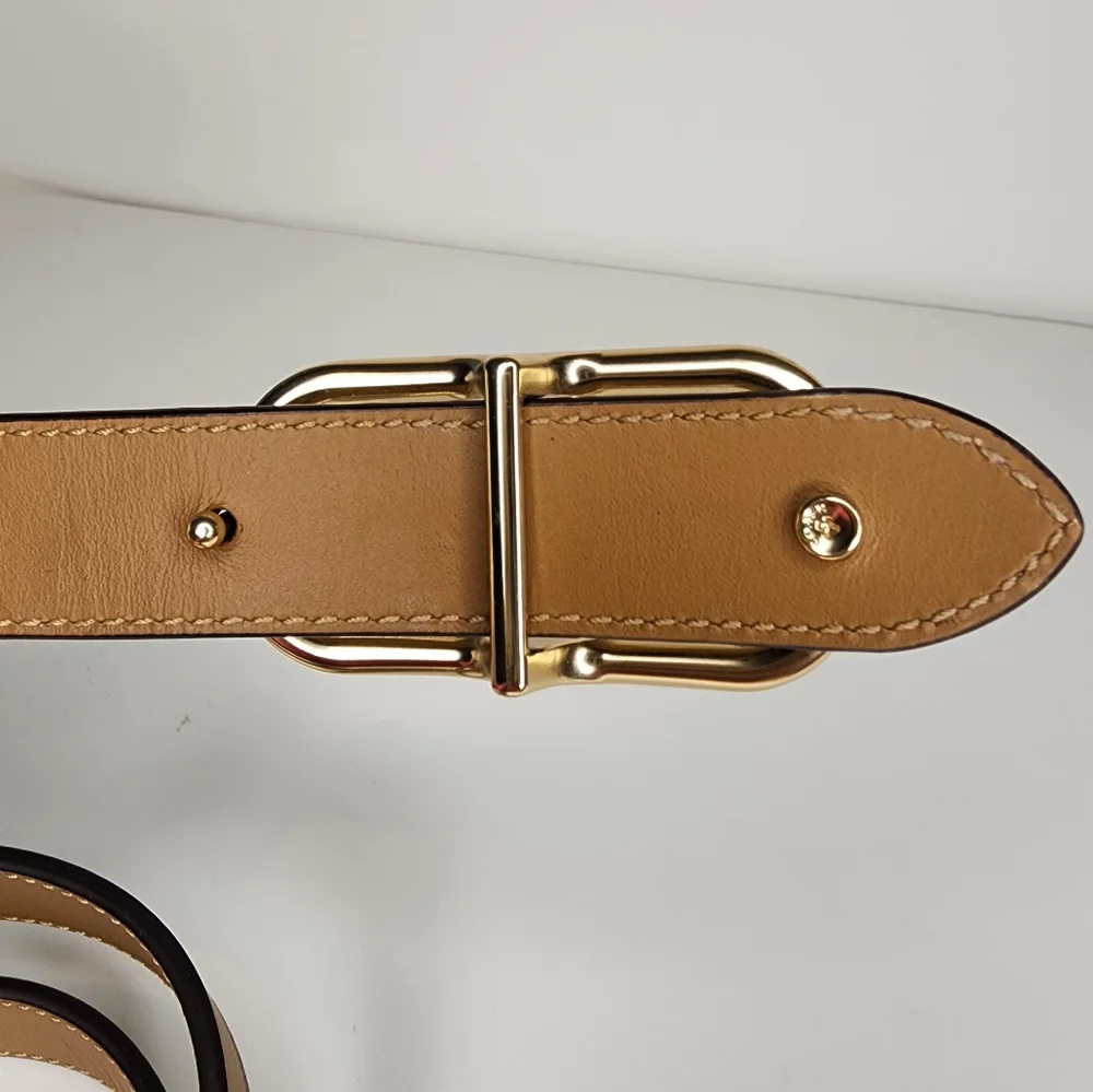 Coach Morgan Rectangle Buckle Belt - Picture 3 of 14